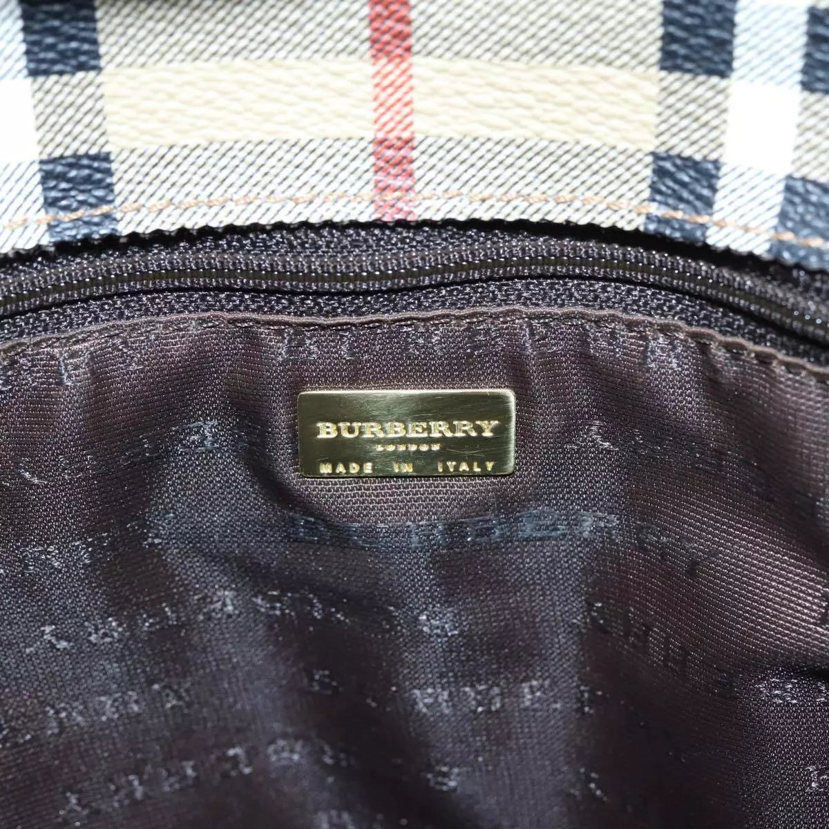 Burberry Nova Check Boston Veske