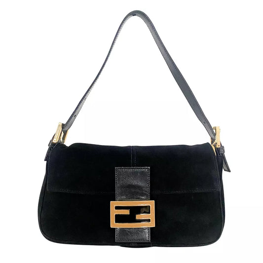 Fendi Suede Baguette