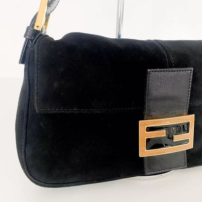 Fendi Suede Baguette