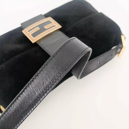 Fendi Suede Baguette