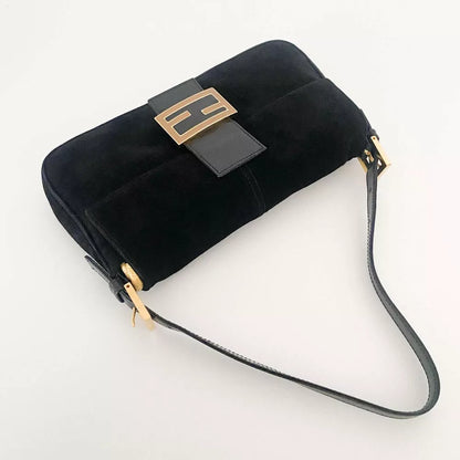 Fendi Suede Baguette